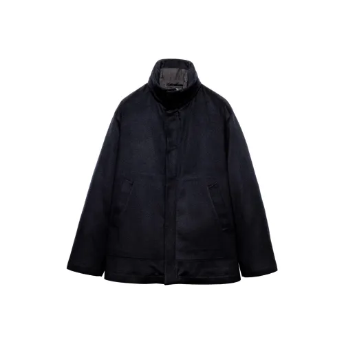 PRADA FW24 Down Jacket Men's Midnight Blue