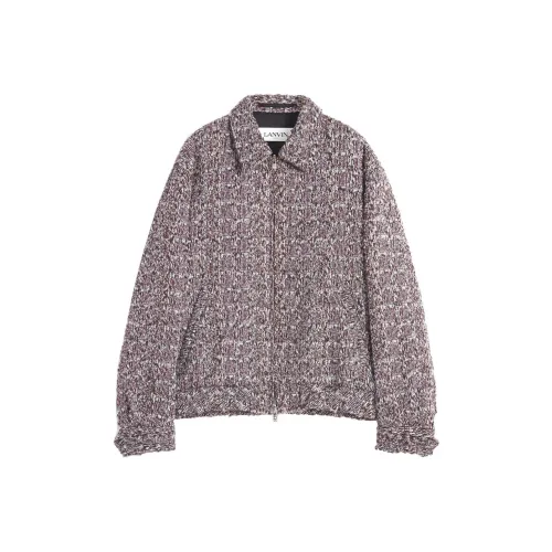 Lanvin SS24 Куртки и Пальто Мужской Каштановый Коричневый