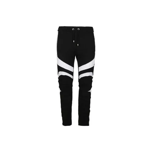 BALMAIN Черные Мужские Вязаные Спортивные Штаны