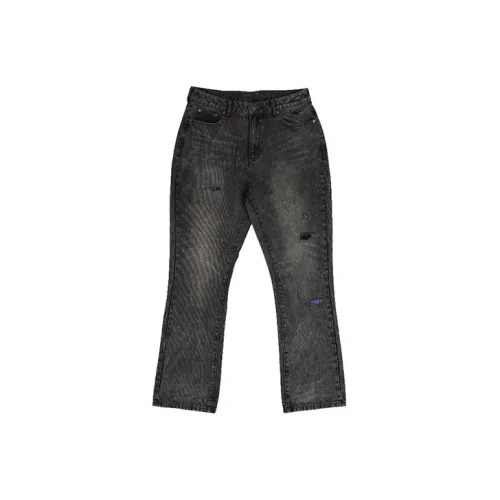 M26D Прямой крой Брюки Джинсы Унисекс