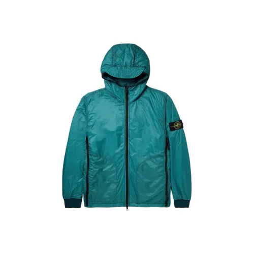 STONE ISLAND Куртки и Пальто Мужской Синий Зеленый