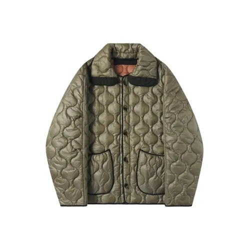 EVISTUB Хлопковый пуховик Мужской Армейский зеленый