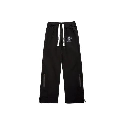 BODY GLOVE Черные унисекс брюки с карманами
