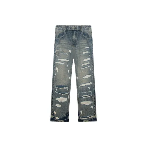 REPRESENT Синий Мужской Джинсы