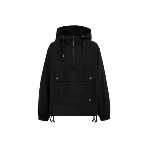 COACH SS24 Куртки и Пальто Мужской Черный