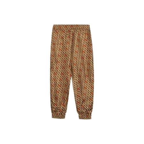 Burberry SS22 Вязаные спортивные брюки мужские коричневые