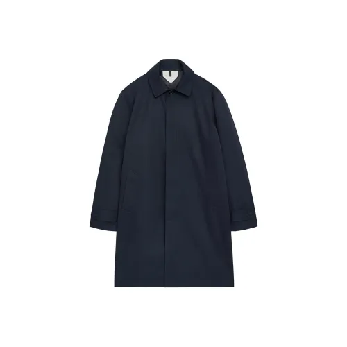 ARKET Тренчкот Мужской Темно-синий