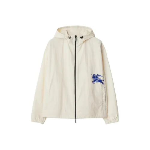Burberry Куртки и Пальто Ветровка Мужской Белый