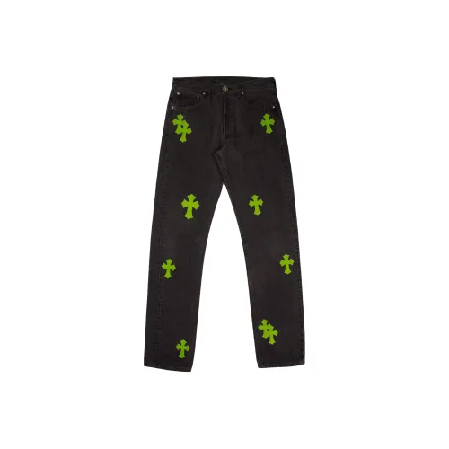 Chrome Hearts Мужские Джинсы Черные