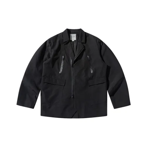 ENSHADOWER Бизнес Костюмные Пиджаки и Пальто Унисекс Черный