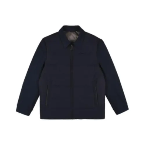 Raidy Boer Пуховик Мужской Темно-синий