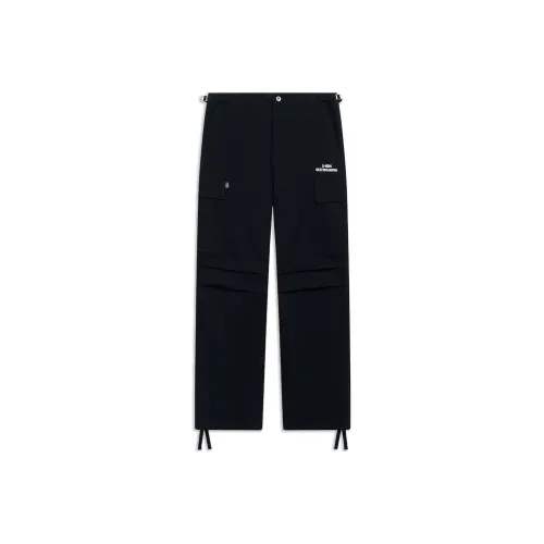 LINING Мужские карго-брюки черного цвета