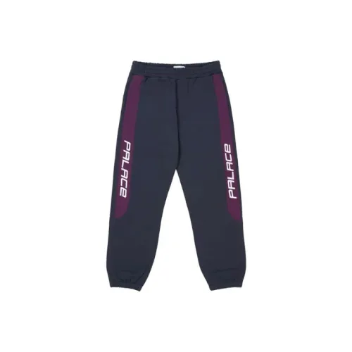 Дворцовый Морской Синий Унисекс Вязаные Тренировочные Брюки