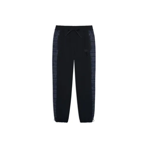 LINING Sports Lifestyle Collection Sports Trendy Collection Вязаные спортивные брюки для тренировок Мужские Черные