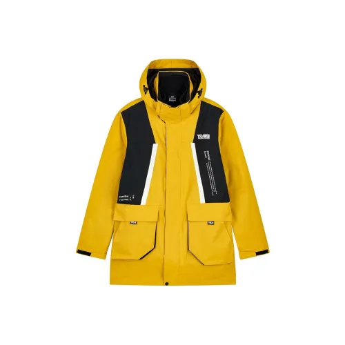 361° Тренчкот Мужской Golden Rye Желтый Основной черный