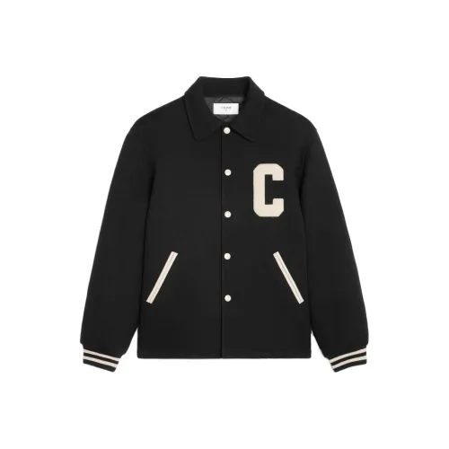 CELINE SS24 Куртки Пальто Мужской Черный