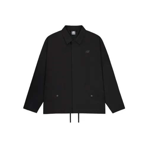 New Balance совместные куртки и пальто унисекс черные