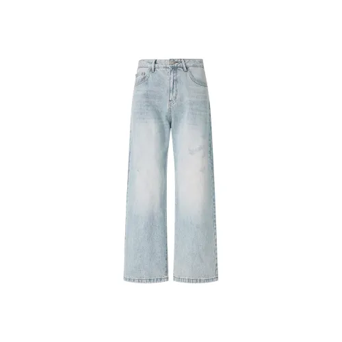 GTRG Светло-синие унисекс джинсы