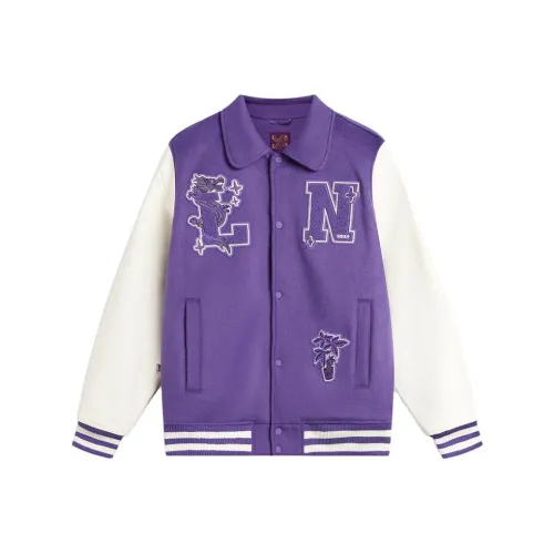 LINING Sports Trend Series Хлопковый пуховик Мужской Ультрафиолетовый