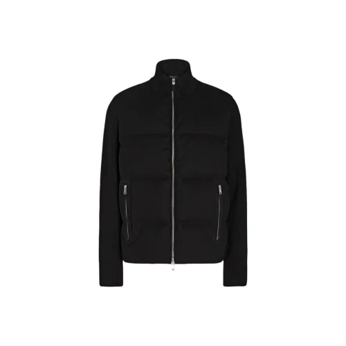 Ermenegildo Zegna Черный Мужской Пуховик