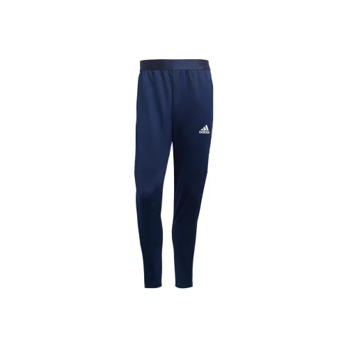 Adidas Blue Men's Knitted Training Pants Adidas Синие Мужские Вязаные Тренировочные Штаны