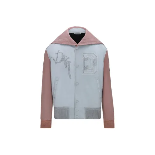 DIOR x Travis Scott Travis Scott FW22 Кожа Куртка Мужская Многоцветная