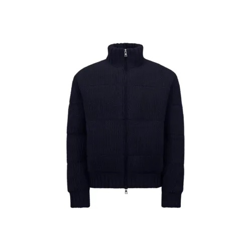 Moncler Пуховик Мужской Navy Синий