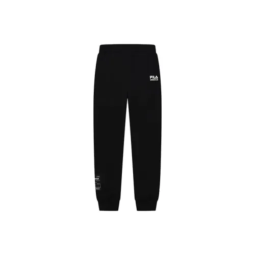 FILA Глубокий Черный Мужские Вязаные Спортивные Штаны
