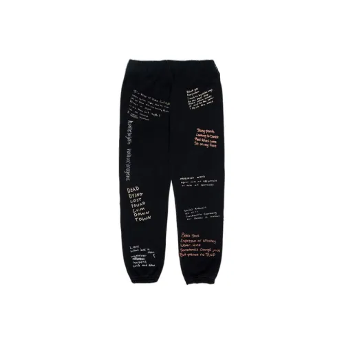 PLEASURES совместный бренд Мужские Вязаные Тренировочные Штаны