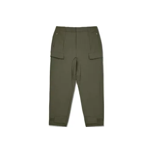 LI NING 1990 Commuter Series Карго Брюки Мужские Виноградный Лист Зеленый