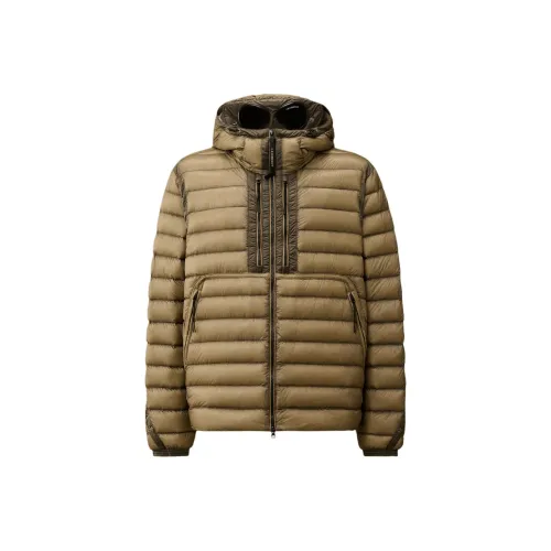 C.P.Company D.D. Shell Goggle Down Jacket Down Jacket Men's Beige