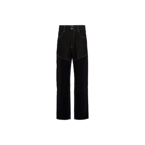 Jacquemus Темно-синий Мужские Джинсы