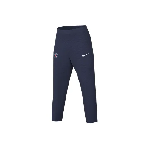 Nike Midnight Blue Men's Knitted Training Pants Nike Полночный Синий Мужские Вязаные Тренировочные Штаны