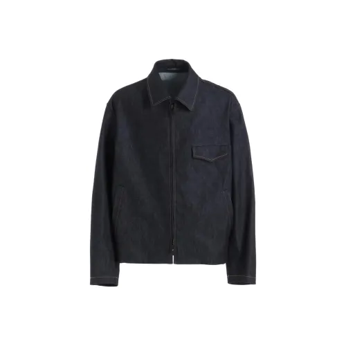 Yohji Yamamoto Y'S For Men FW24 Куртки и Пальто Мужской Синий