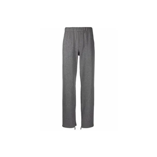 Off Белый FW21 Серый Мужские Вязаные Спортивные Штаны