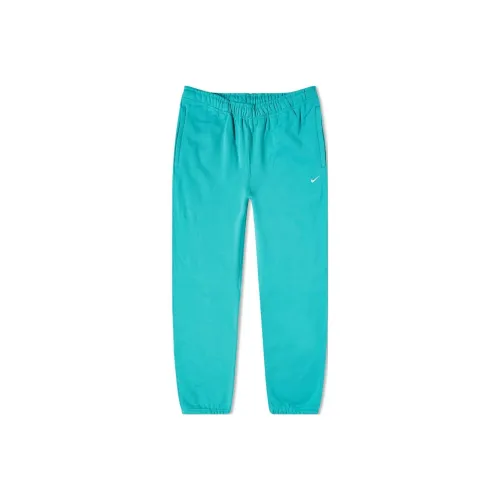 Найк Вязаные Тренировочные Штаны Мужские Циан