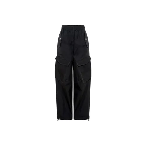 DION LEE Мужские карго-брюки черного цвета