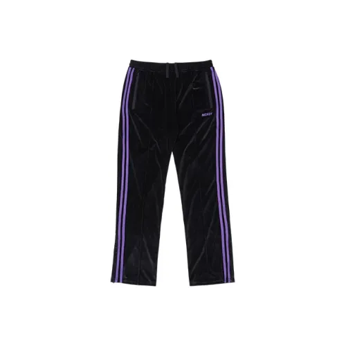 Nerdy Черные Унисекс Вязаные Спортивные Брюки