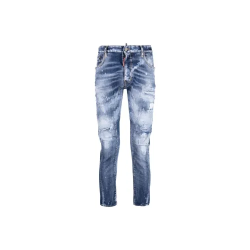 DSQUARED 2 Blue Men's Jeans DSQUARED 2 Синий Мужской Джинсы