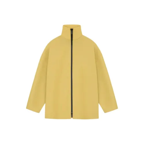 Fear Of God SS24 Season 8 Collection Резиновая Высокая воротник Куртка Куртки Пальто Унисекс Тоскана Тосканский