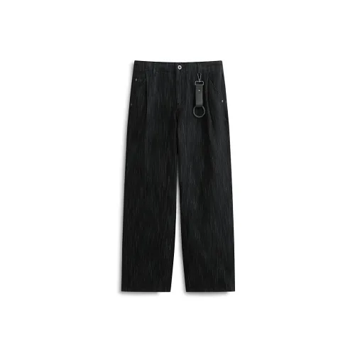 PEACEBIRD MEN Джинсы Мужской Деним Темно-Серый