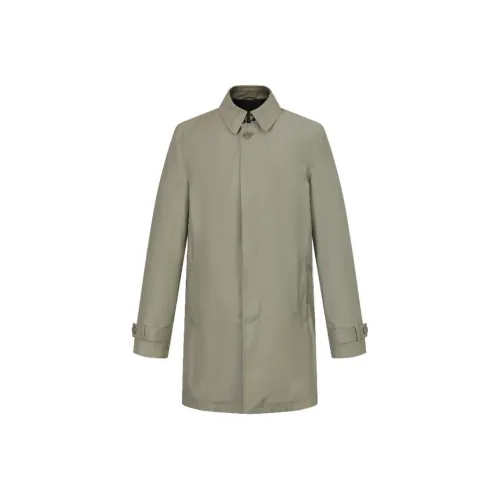 CORNELIANI FW21 Куртки и Пальто Мужской Хаки