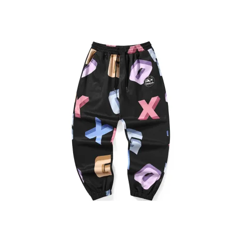 XXGOGO Унисекс Вязаные Тренировочные Брюки