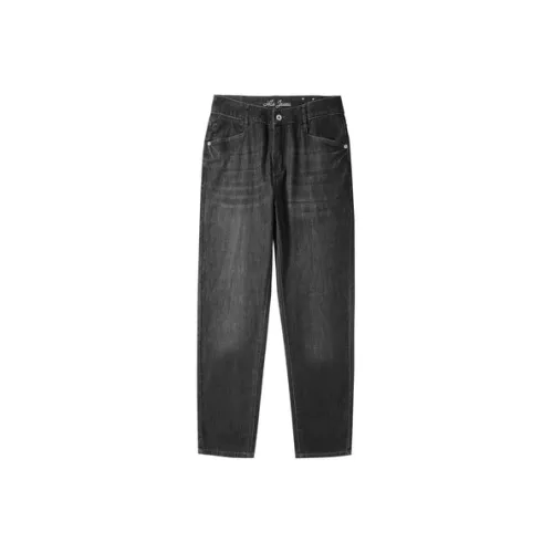 HLA JEANS Темно-серый 01 Мужские Джинсы