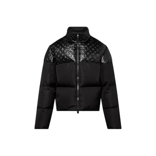 LOUIS VUITTON OVERSIZED Пуховая куртка Пуховик Мужской Черный