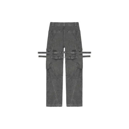 UPGREATED Карго-брюки унисекс вымытый серый