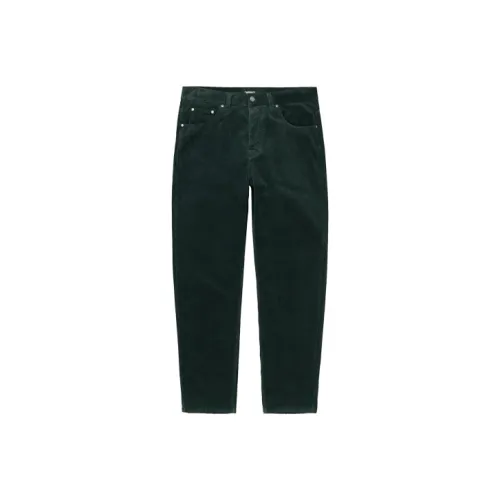 Carhartt WIP Темно-циановые Мужские Повседневные Брюки