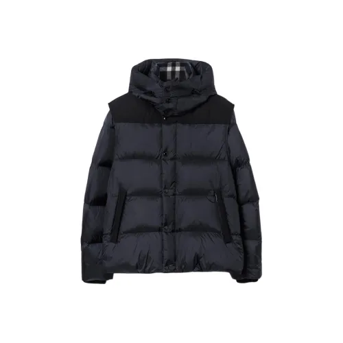 Burberry Пуховик Мужской Navy Синий
