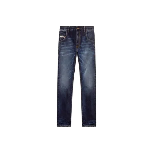 DIESEL SS24 Джинсы Мужские Темно-синие