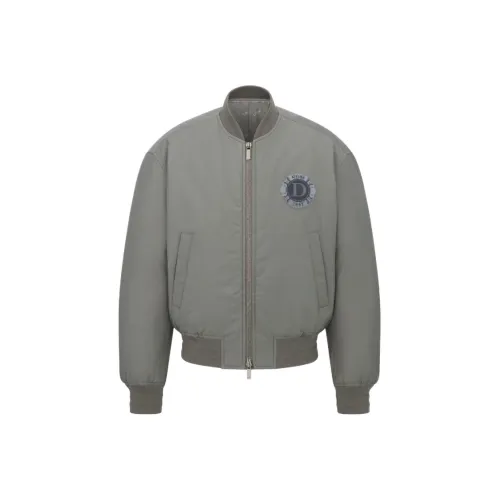 DIOR SS24 Куртки и Пальто Мужской Серый